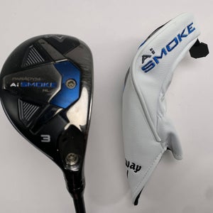 Callaway Paradym Ai Smoke HL 3 Hybrid 18* Project X Cypher 6.0 Stiff Mens RH HC