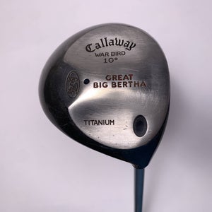 Callaway Original Great Big Bertha Driver 10* GBB UL Firm Graphite Mens RH
