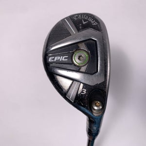 Callaway Epic 3 Hybrid 20* UST Mamiya Recoil ES 780 F4 Stiff Graphite Mens RH