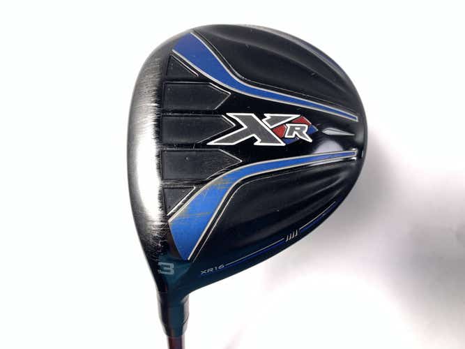 Callaway XR 16 3 Fairway Wood 15* Fujikura Speeder Evolution Regular Mens LH