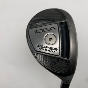 Adams Idea Super 2012 3 Hybrid 15* AeroTech SteelFiber i95 Regular Mens RH