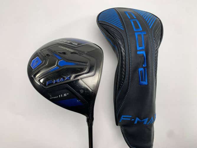 Cobra F-MAX Airspeed Offset Driver 11.5*  Bassara e42x5ct Senior Graphite RH HC