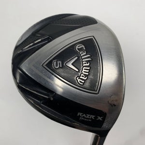 Callaway Razr X Black 5 Fairway Wood 18* Senior Graphite Mens RH