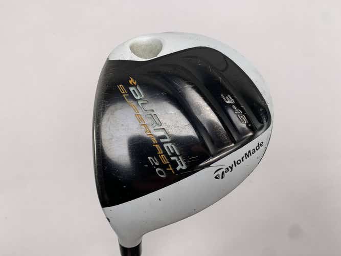 TaylorMade Burner Superfast 2.0 3 Fairway Wood 15* Matrix Radix Stiff Mens LH