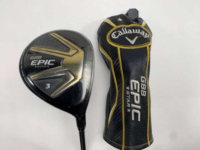 Callaway EPIC Star 3 Fairway Wood 15* Grand Bassara 49g Senior Graphite RH HC
