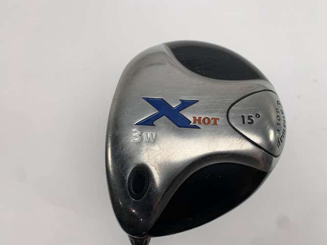 Callaway X Hot 2007 3 Fairway Wood 15* Fujikura Banzai 65g Stiff LH +1''