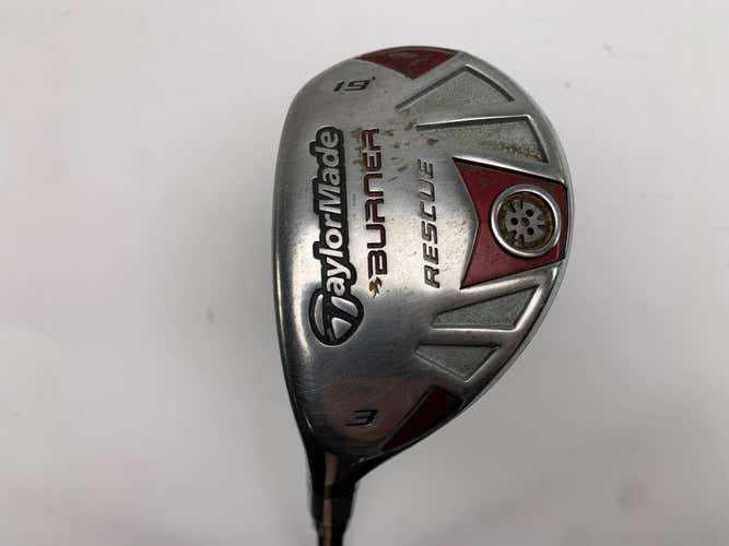 TaylorMade Burner Rescue 3 Hybrid 19* REAX SuperFast 65g Stiff Graphite Mens LH