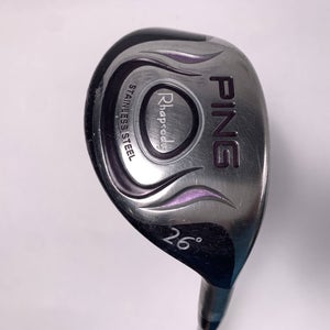 Ping Rhapsody 5 Hybrid 26* ULT 129 Ultra Light Ladies Graphite Womens RH