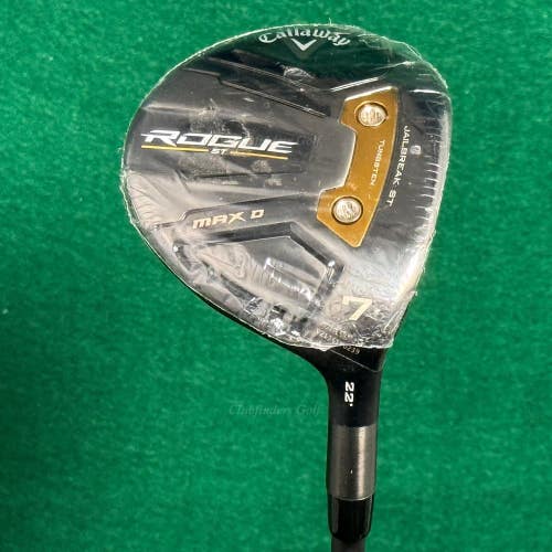 NEW Callaway Rogue ST MAX D Fairway Wood 22 7 HZRDUS GEN5 6.0 Stiff W/HC
