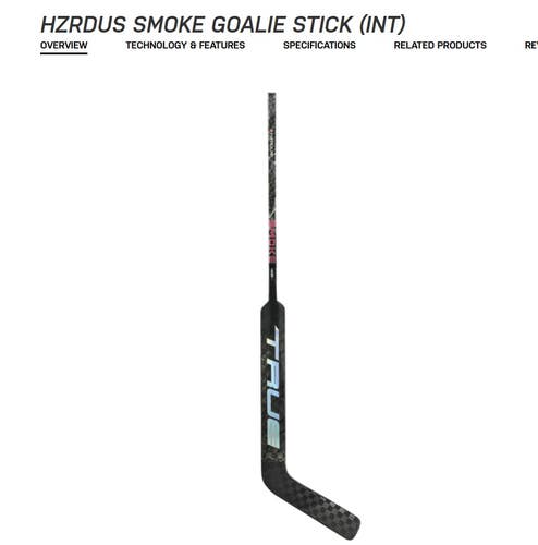 HZRDUS SMOKE GOALIE STICK (INT)