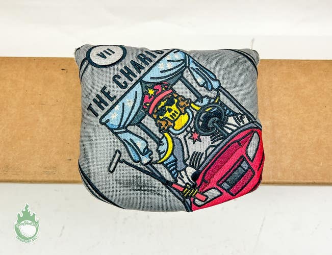 Pre Owned Swag Golf Tarot Card The Chariot 2.0 Mallet Cover Putter Headcover