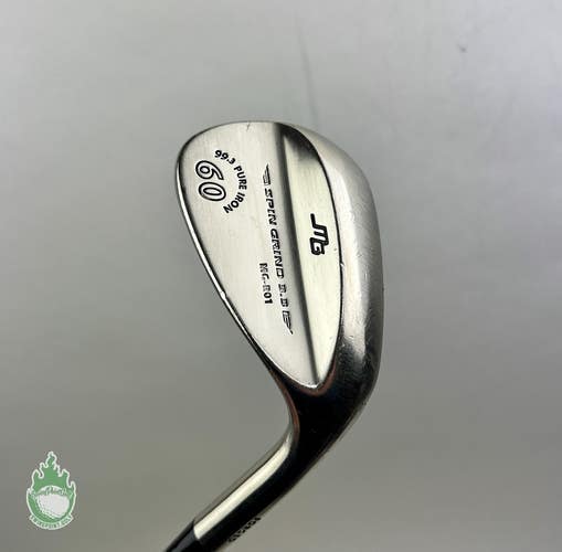 Used Right Handed Miura Giken MG-R01 Wedge 60* 125g Wedge Flex Steel Golf Club