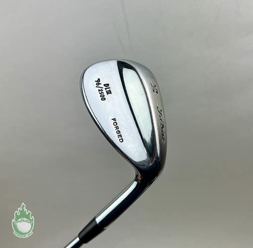 Used Right Hand Titleist Forged DL III 96/2500 54* Wedge Stiff Flex Steel Golf