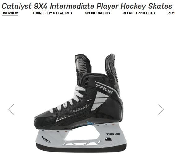True Hockey Skates (INT) All models and Sizes - Brand New