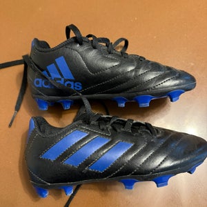 Black Unisex 12K (Little Kids) Adidas Goletto Cleats (Used)