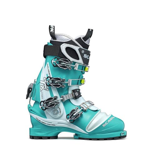 Mondo 24 & 24.5 Scarpa Telemark Ski Boots Medium Flex (New)