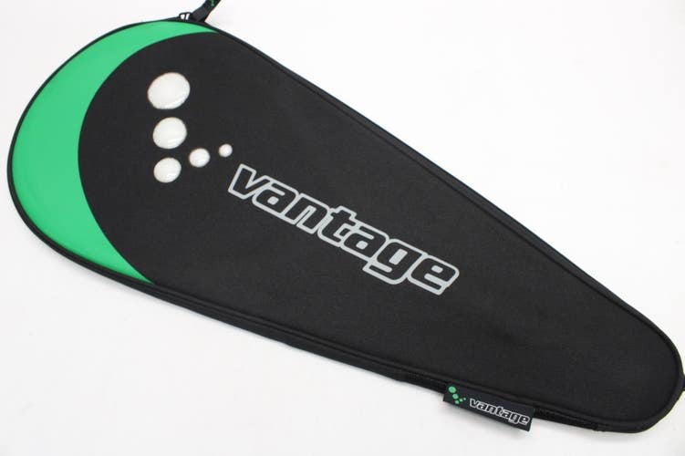 VANTAGE "BASTCORE" SINGLE TENNIS RACQUET COVER WITH STRAP