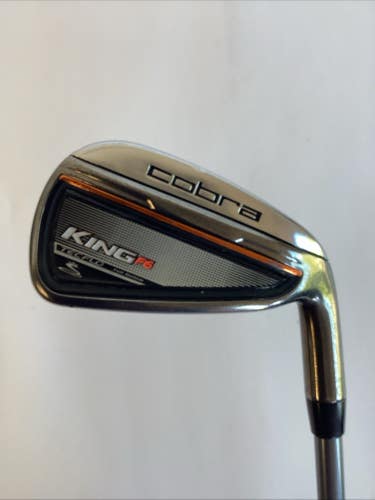 Cobra King F6 Single 4 Iron With Ozik Red Tie 65 Q4 Regular Graphite Shaft