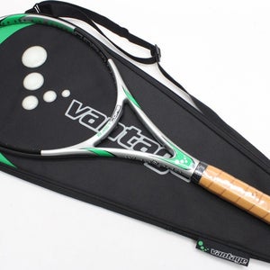 *NOS* VANTAGE BASTCORE BC20 TENNIS RACQUET (4 1/4) FROM A COLLECTOR. W/COVER