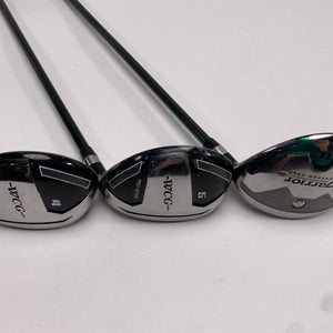 Warrior WCG Pro Edge Hybrid Set 4 5 6 23* 26* 28* True Launch Regular RH