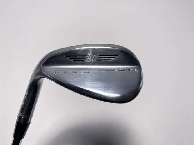 Titleist Vokey SM9 Tour Chrome Sand Wedge SW 56* 10 Bounce S-Grind Wedge Mens LH