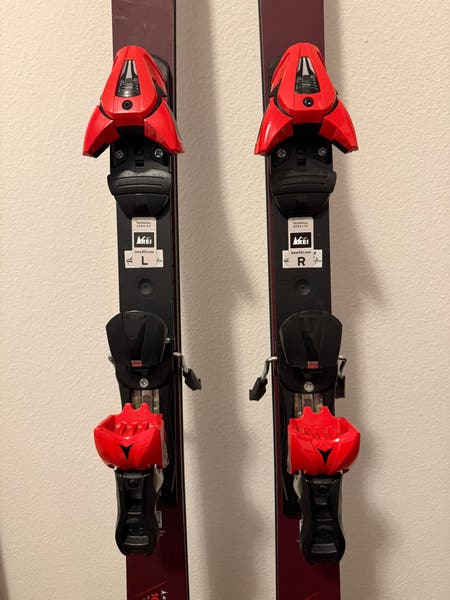 スキー atomic redster FIS GS166 Atomic Redster FIS GS 166 cm Racing Skis With Colt twelve Bindings