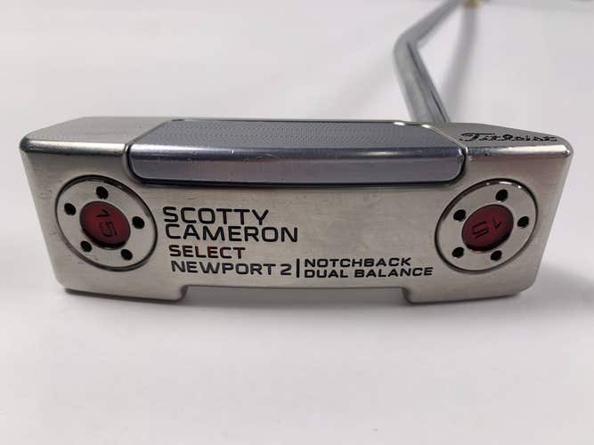 Scotty Cameron Select NP 2 Notchback DB 2016 Putter 38" Mens RH