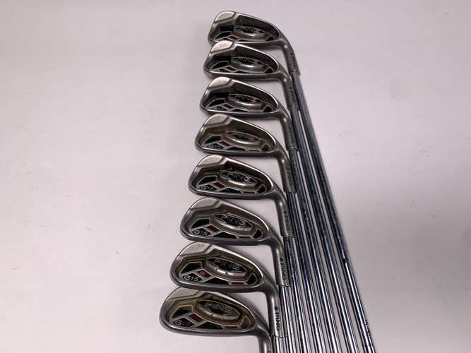 Ping G15 Iron Set 4-PW+SW Blue Dot 1* Up AWT Regular Steel Mens RH