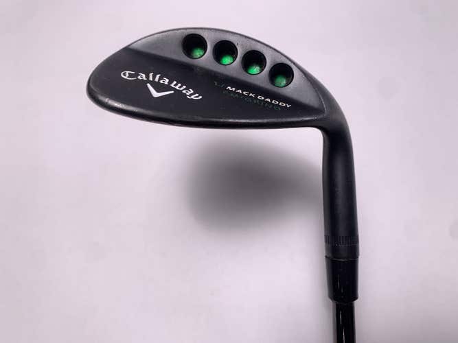 Callaway Mack Daddy Matte BLK PM Grind Sand Wedge 56* 13 Hi Rev 2.0 Stiff RH