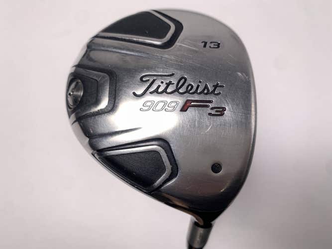 Titleist 909 F3 3 Fairway Wood 13* Aldila VooDoo Stiff Graphite Mens RH