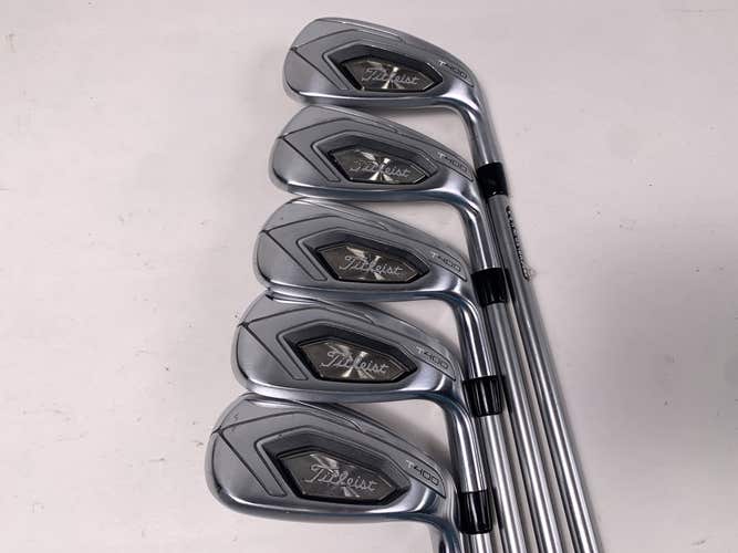 Titleist T400 Iron Set 7-PW+GW Fubuki MV Series Senior Graphite RH