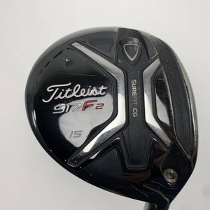 Titleist 917 F2 3 Fairway Wood 15* Diamana Blue S+70x5ct 70g Stiff RH