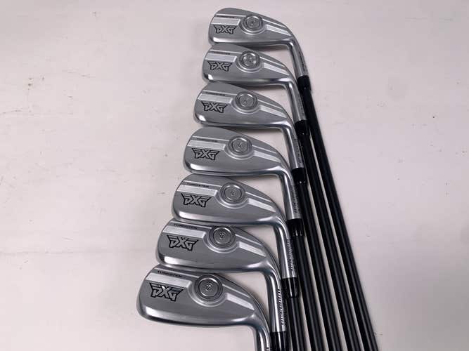 PXG 0311 P GEN7 Chrome Iron Set 5-PW+GW KBS Max Graphite Iron 45 Senior RH