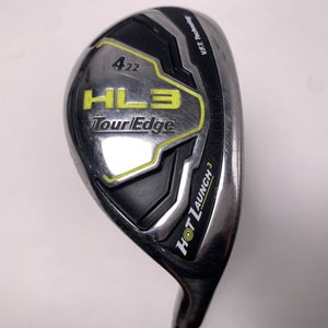 Tour Edge Hot Launch 3 4 Hybrid 22* UST Mamiya HL3 45g Ladies Graphite Womens RH