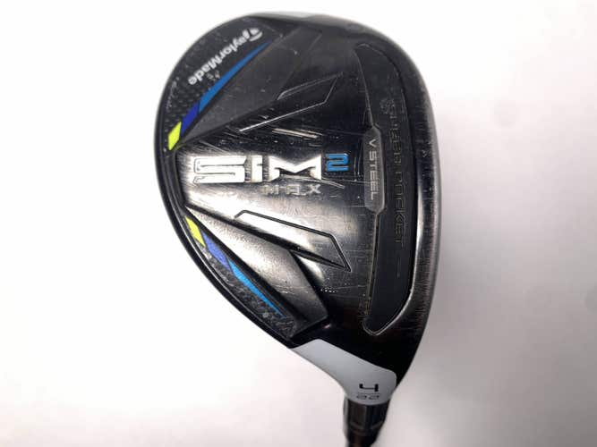 TaylorMade SIM2 MAX Rescue 4 Hybrid 22* Accra FX 2.0 100H60 M3 Regular RH