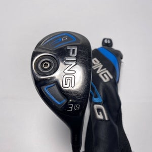 Ping G 2016 3 Hybrid 19* Alta 70g Stiff Graphite Mens RH HC Midsize Grip