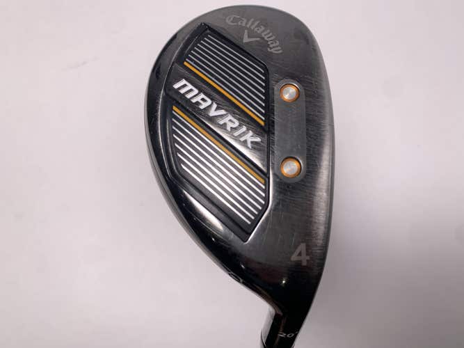Callaway Mavrik 4 Hybrid 20* Project X Catalyst 5.5 65g Regular Graphite Mens RH