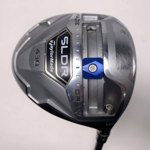 TaylorMade SLDR 430 Driver 12* Aldila RIP Phenom 55g Stiff Graphite Mens RH