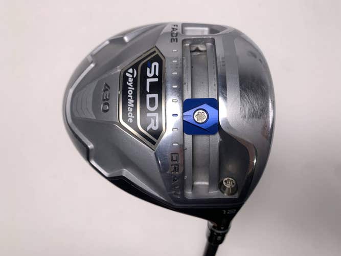 TaylorMade SLDR 430 Driver 12* Aldila RIP Phenom 55g Stiff Graphite Mens RH