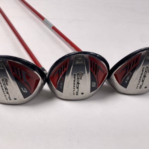 Cobra Speed LD F 2008 Wood Set 3 5 7 | 15* 18* 21* Tour AD YS Fairway Regular RH