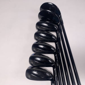 Cobra T-Rail Hybrid Iron Set 4H-5H 6-PW UltraLite 45g Senior RH Midsize Grips