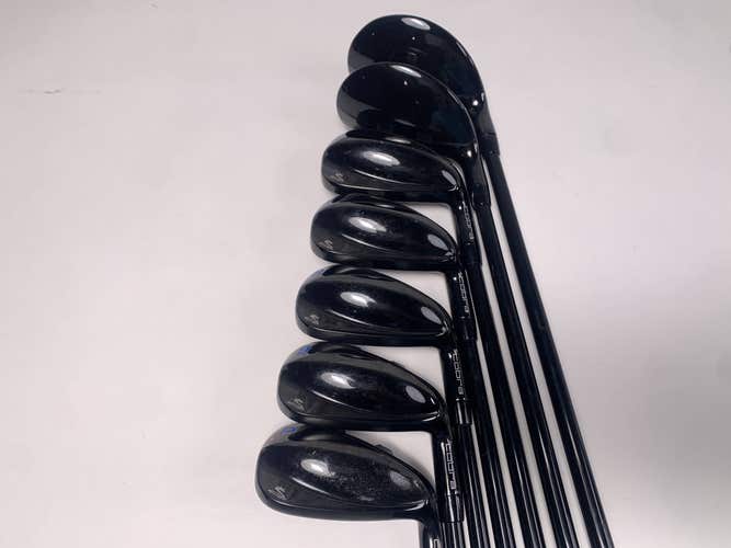 Cobra T-Rail Hybrid Iron Set 4H-5H 6-PW UltraLite 45g Senior RH Midsize Grips