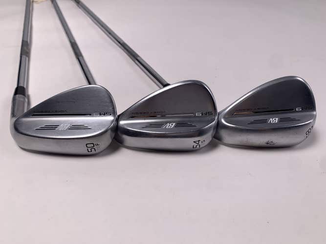 Titleist Vokey SM9 Tour Chrome Wedge Set 50* 8 | 54* 10 | 58* 8 Wedge Mens RH