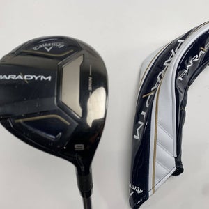 Callaway Paradym 9 Fairway Wood 24* Aldila Ascent 50g Senior Graphite Mens RH HC