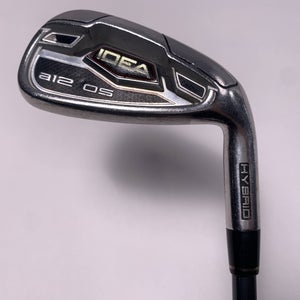 Adams Idea A12 OS Single 8 Iron Grafalloy Adams 55g Senior Graphite Mens RH