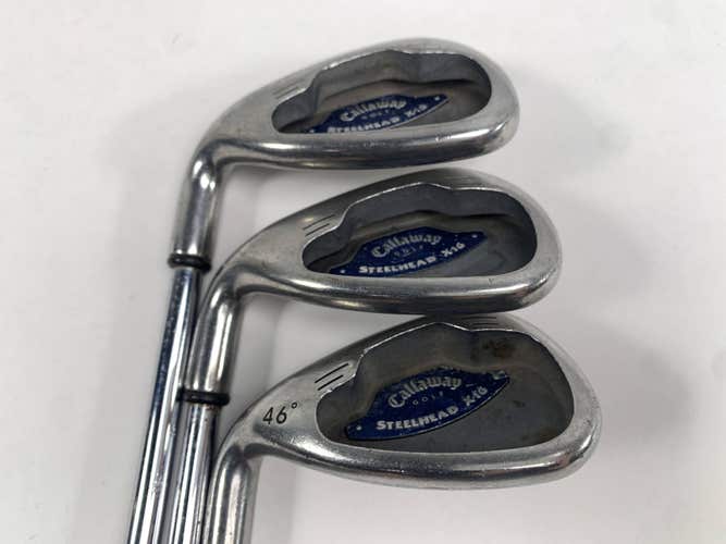 Callaway X-16 Iron Set 8-PW System CW75 Regular Steel Mens LH