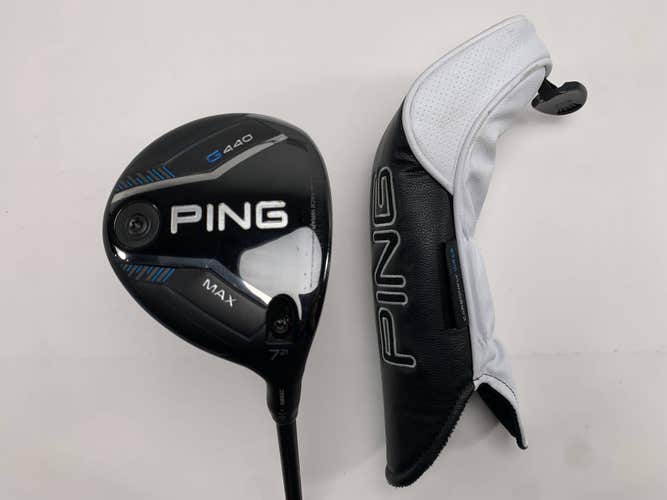 Ping G440 MAX 7 Fairway Wood 21* Alta CB 65g Senior Graphite Mens RH HC