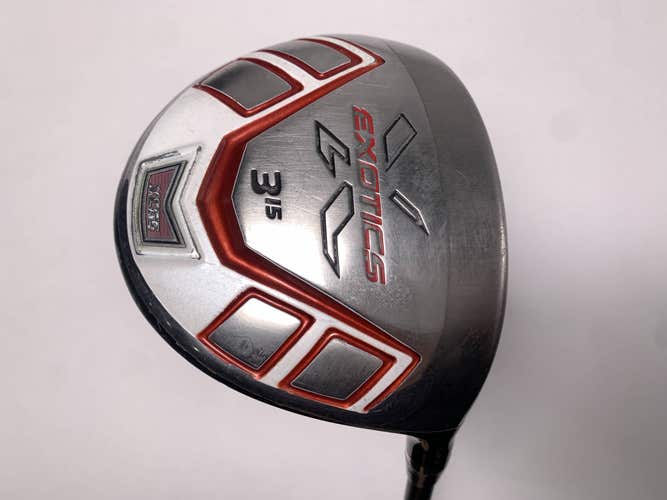 Tour Edge Exotics XCG5 3 Fairway Wood 15* UST Mamiya VTS Tour SPX Senior RH