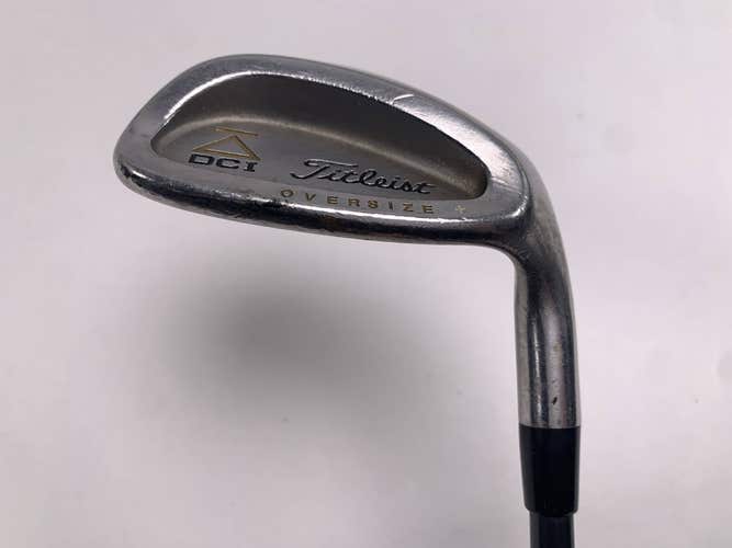Titleist DCI Gold Oversize + Pitching Wedge PW Select Stiff Graphite Mens RH