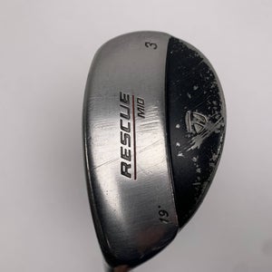 TaylorMade Rescue Mid 3 Hybrid 19* Ultralite Regular Graphite Mens LH